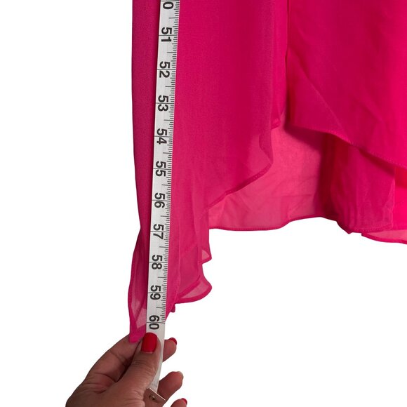 Hot Pink Spring, Summer, Vacation Dress, Size L Large - Picture 10 of 14